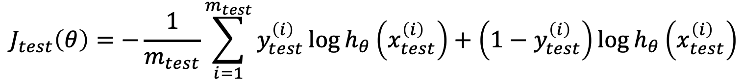 Test error_Logistic regression